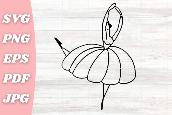 Cute Ballerina Graphics for Crafts and Branding: A Designer’s Perspective