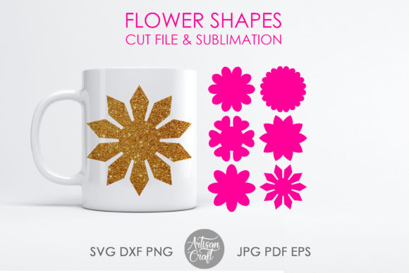 Flower SVG Files for Crafts and Graphics