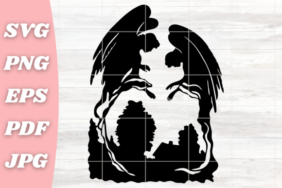 Guardian Angels Graphics for Crafts: A Design Review