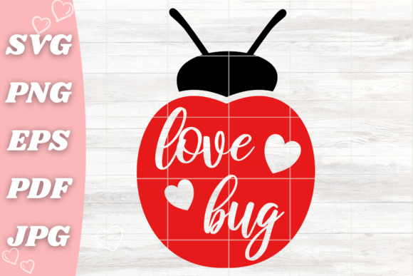 Ladybug Love Bug: A Versatile Graphics Asset for Crafts and Creative Branding