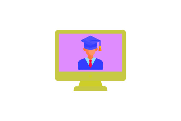 Laptop Cute Icon Graduation Blue Review: A Versatile Design for Real Projects