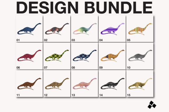 Sublimation Dinosaur Graphic for Crafting Projects