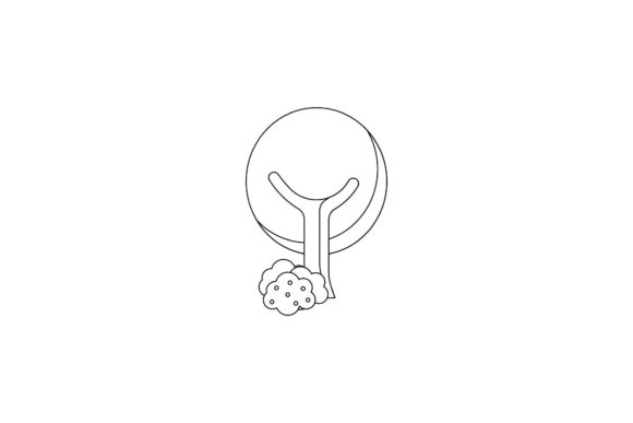 Tree Vector Icon: A Versatile Graphic Design Freebie for Local Business Branding