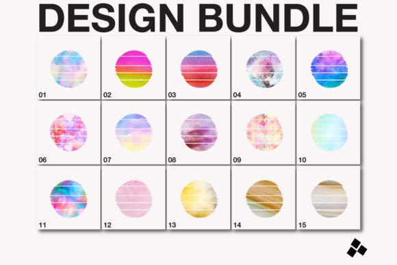 Watercolour Svg Graphics for Sublimation Projects